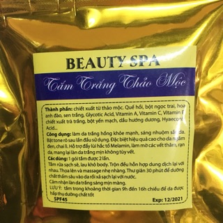 Tắm trắng thảo mộc Beauty Spa