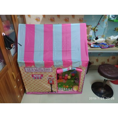 Lều Vải Cho Bé Màu Hồng