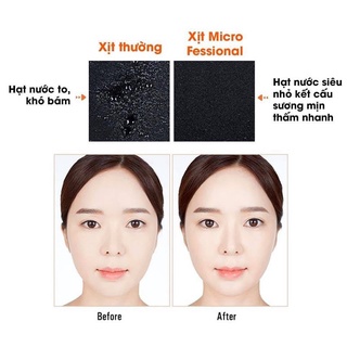 [100% AUTH] Xịt Khoáng Khóa Make Up Clio Micro Fessiona Makeup Lock Fixer 100ml