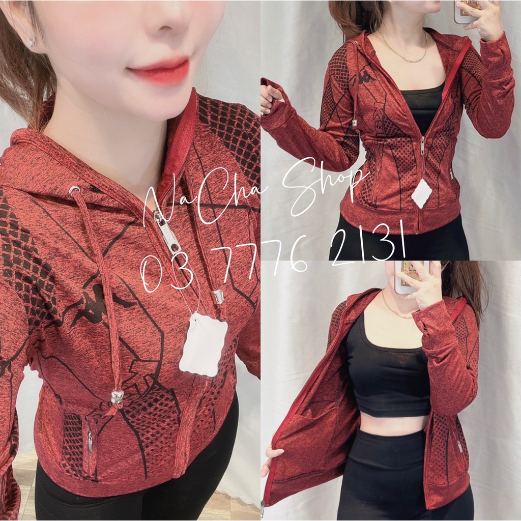 Áo khoác chống nắng nữ bigsize giá rẻ NACHA thun lạnh co dãn ôm body, thoáng mát