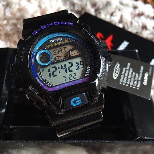 Đồng Hồ Nam Casio G Shock GLX-6900-1DR Dây Nhựa Màu Đen - Có Đồ Thị Thuỷ Triều