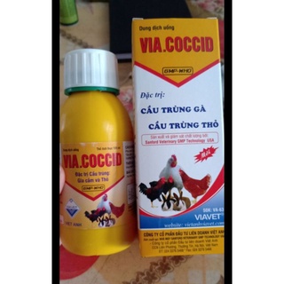 Via Coccid Cầu trùng gà, thỏ 100ml