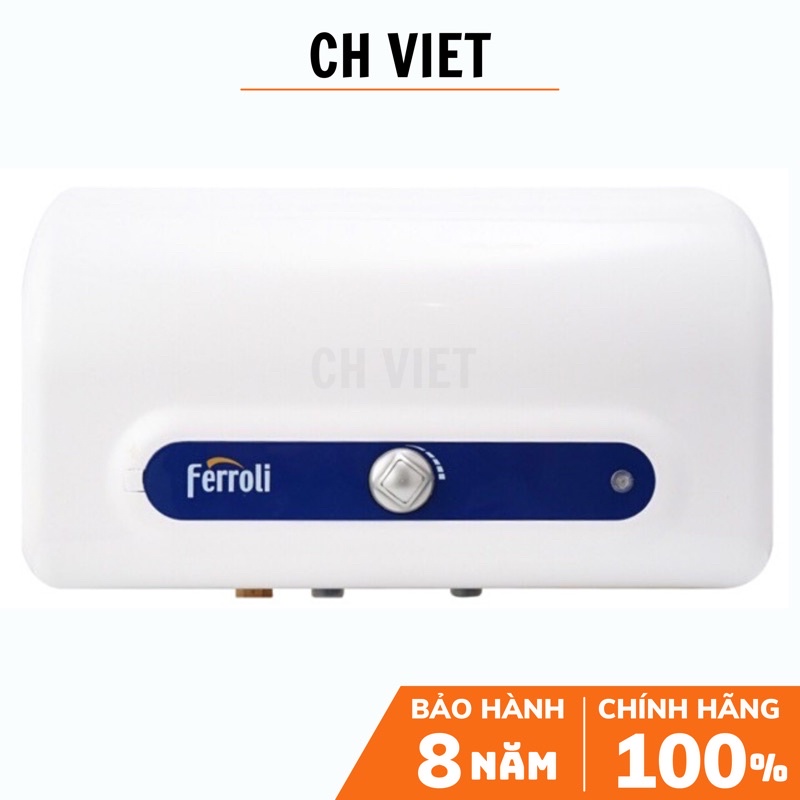 [Mã 155ELSALE giảm 7% đơn 300K] Bình nóng lạnh Ferroli QQEVO TE 15 (15L)