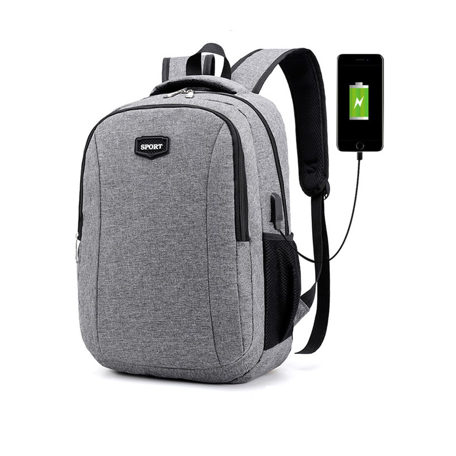 Balo Đi Học Sport Tích Hợp Cổng Sạc USB Tiện Lợi HOT - BL83