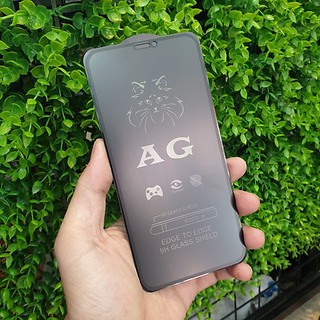 Kính cường lực full nhám chống bám vân tay cho Iphone 6 / 6s / 6 plus / 6s plus / 7 / 7 plus / 8 / 8 plus / X / XR / XS