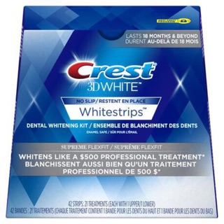 Combo 5 Miếng dán trắng răng Crest White 3D