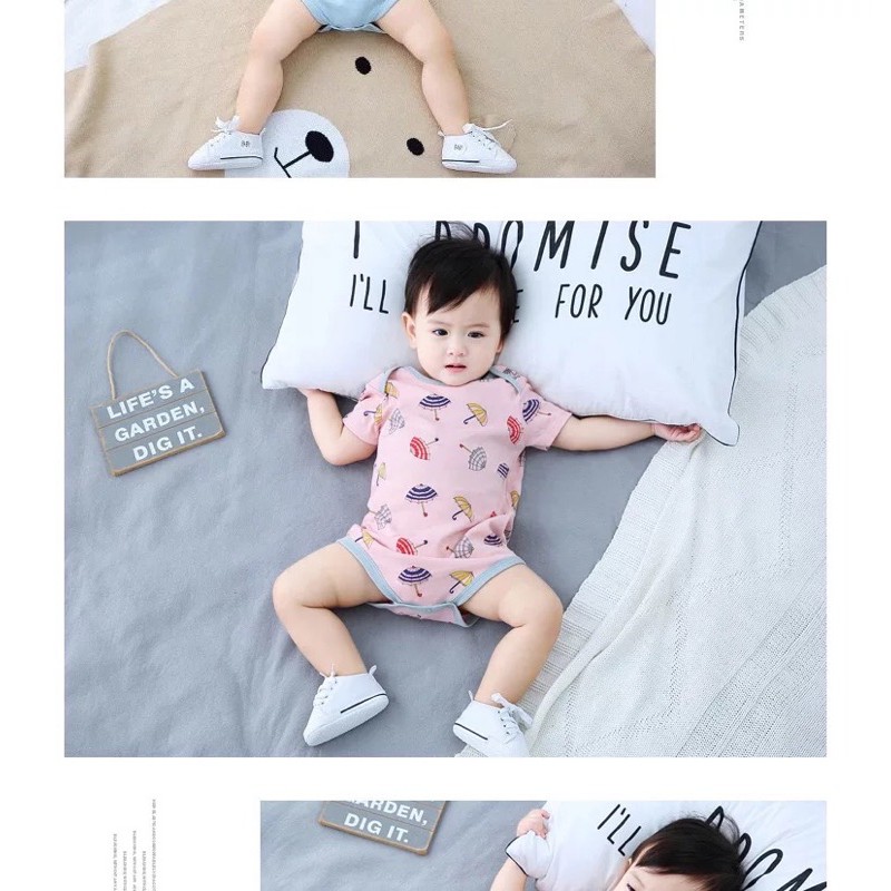 Set 5 body chip cộc tay Mamas&amp;papas xuất anh cực đẹp