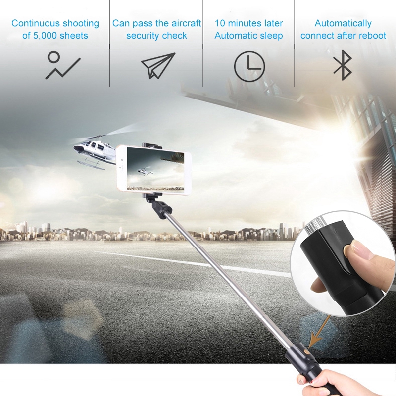 Gậy chụp ảnh selfie K07 hỗ trợ kết nối bluetooth không dây dành cho điện thoại | BigBuy360 - bigbuy360.vn