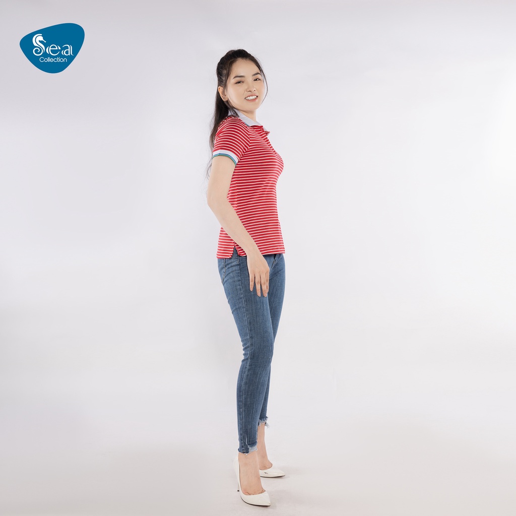Áo Thun Polo Nữ Sea Collection Sọc Ngang 11835
