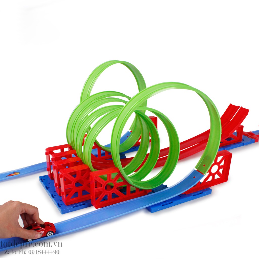 Đồ chơi đường đua ô tô phát triển kỹ năng cơ bản cho trẻ (kích thước 174cm)