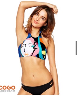 Áo tắm bikini yếm Sicogo