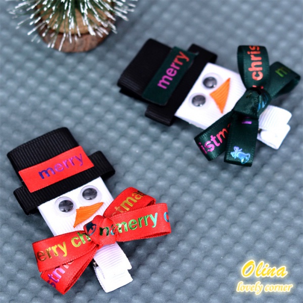 Cuộn dây ruy băng họa tiết Giáng Sinh chiều dài 9m dành cho trang trí