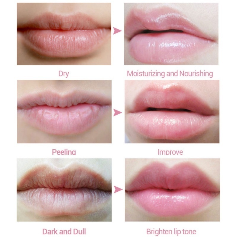 Mặt Nạ Môi Lô Hội Tự Nhiên Dưỡng Ẩm Chống Khô Tẩy Tế Bào Chết