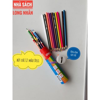 Bút chì 12 màu Deli - Khách sỉ ib