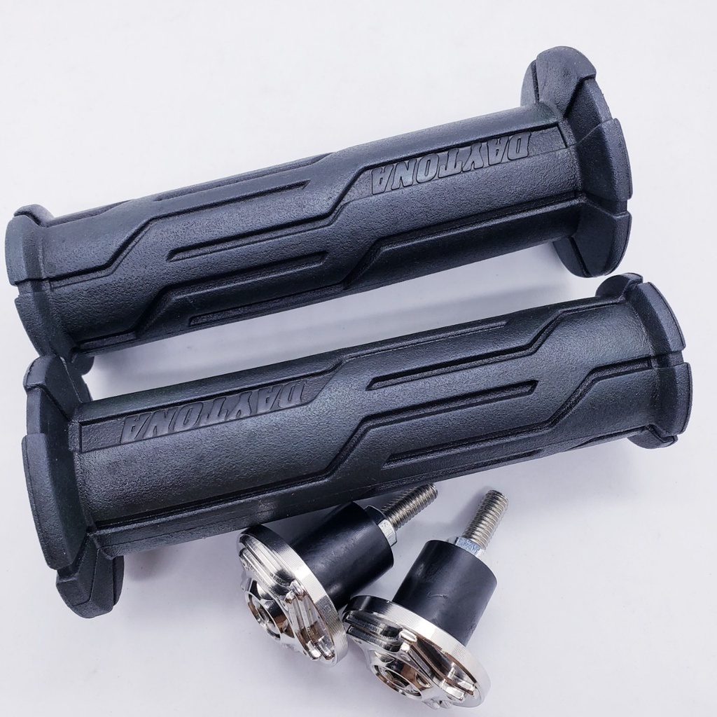 Cặp Bao tay Daytona line kèm gù tay lái inox 304 sáng bóng gắn xe máy