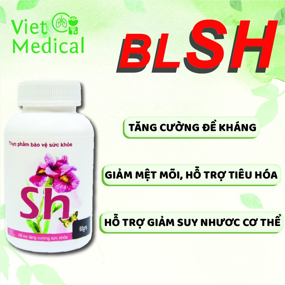 Viên uống BLSH Việt Medical Tăng cường sức khỏe hộp 60 viên