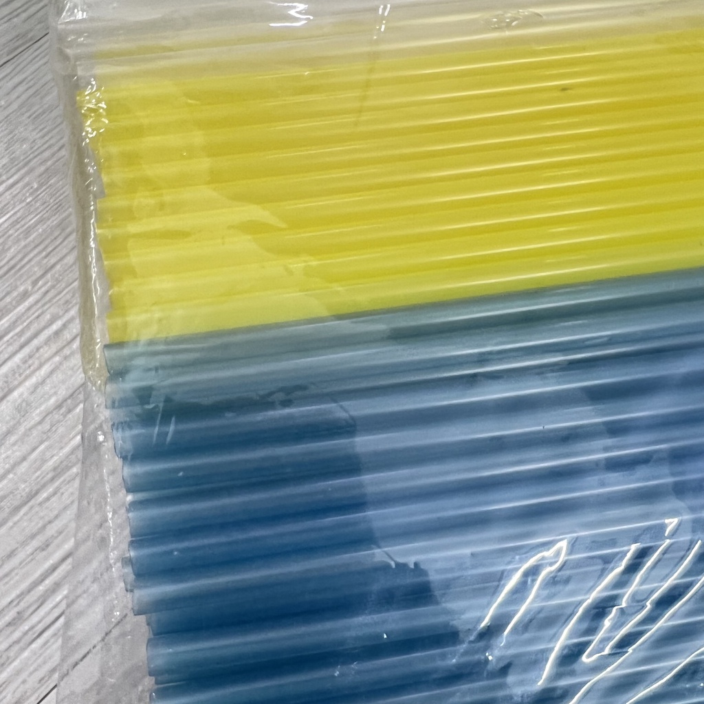 Ống hút nhiều màu trong loại cứng 500 gram, Ống hút sinh tố, cà phê