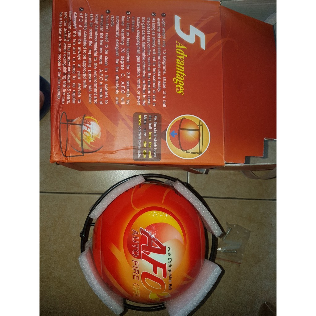 Bóng chữa cháy, cứu hỏa - 1.3Kg