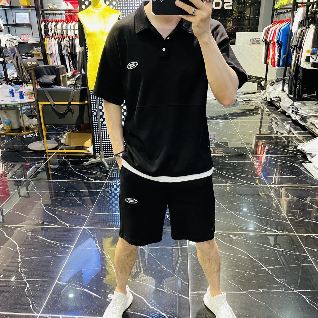 Bộ Thể Thao POLO Nam Cổ Bẻ FREESHIP, Chất Cotton Thoáng Khí Thời Tráng Phong Cách Trẻ Trung Năng Động