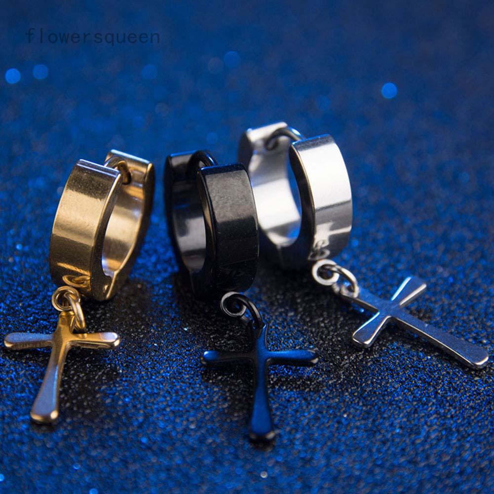 flowersqueen Hoa Tai Hình Thánh Giá Thời Trang Dành Cho Nam