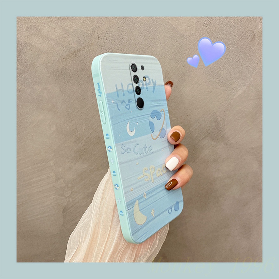 ốp lưng Redmi 9 tpu Ốp Điện Thoại tpu Mềm Chống Vỡ Họa Tiết Hoạt Hình Cho Redmi 9
