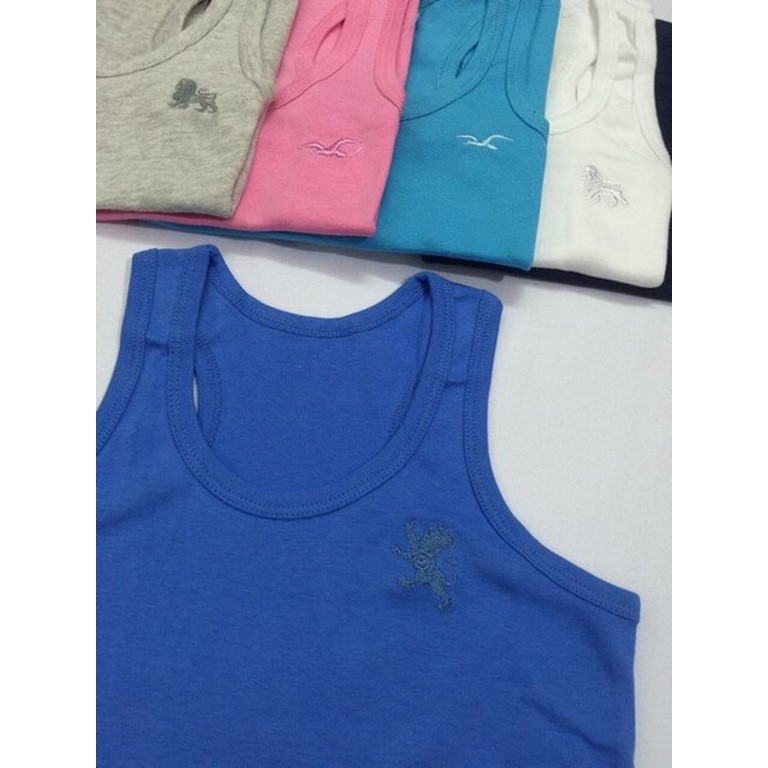 COMBO 5 áo ba lỗ thun cotton Nhiều Màu cao cấp Miatop/amamio(Cho bé từ 2 - 12 tháng)