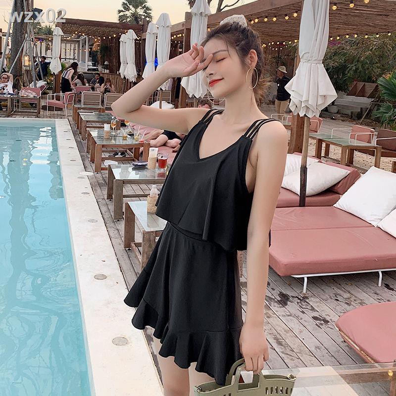 Áo tắm một mảnh dành cho nữ sinh viên cỡ lớn phong cách Hàn Quốc ngực nhỏ tập hợp bikini che bụng mới mẻ và bảo t | BigBuy360 - bigbuy360.vn