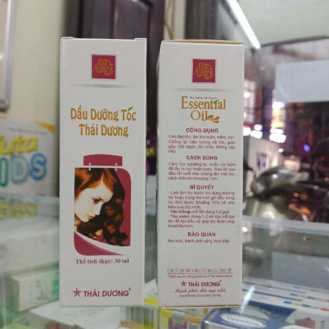 Dầu dưỡng tóc Thái Dương lọ 30ml