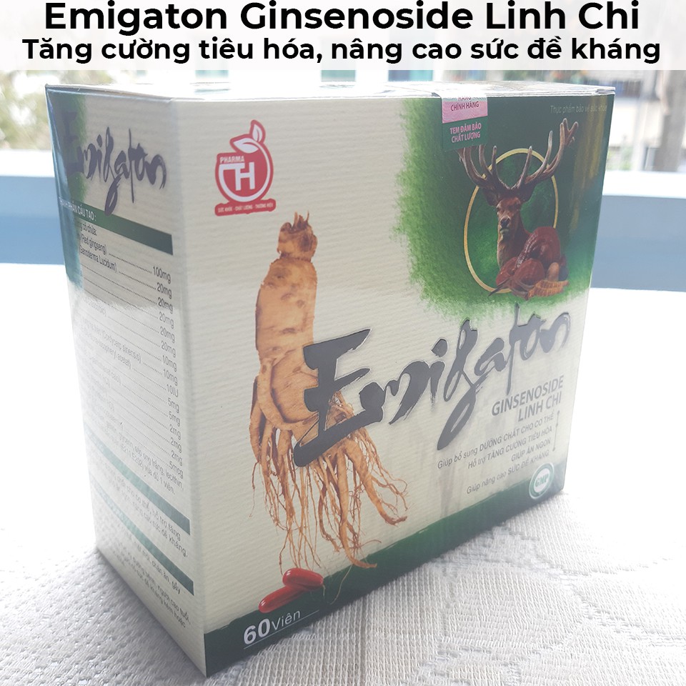[GIÁ SỈ] EMIGATON - Viên uống bồi bổ tăng sức đề kháng, kích thích ăn ngon, tăng cường tiêu hóa