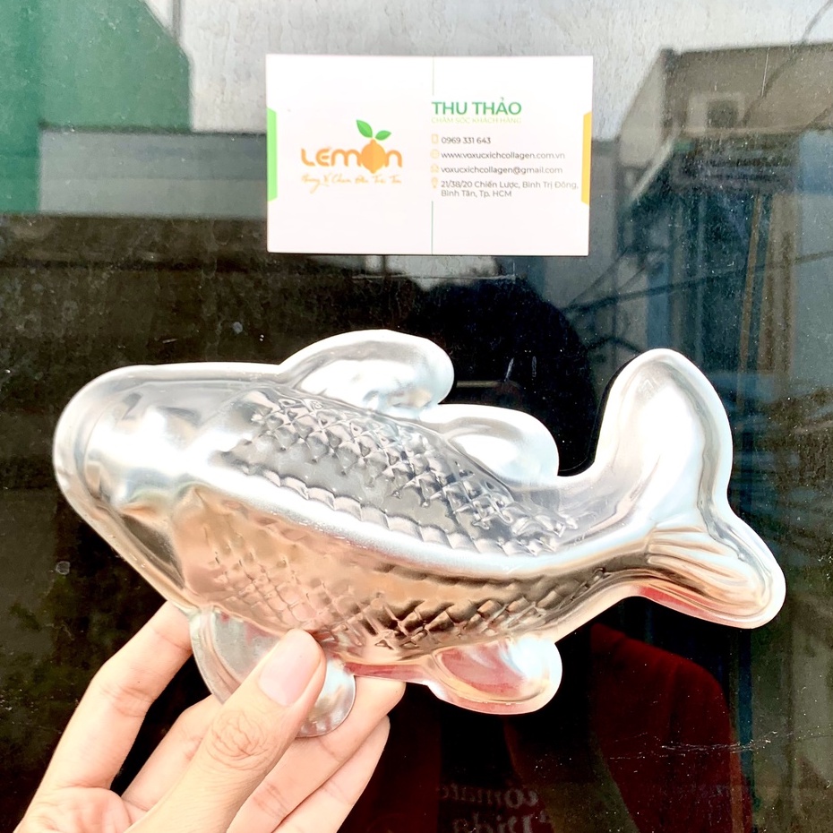 Khuôn cá chép ép xôi, ép cơm, làm bánh, làm rau câu - Khuôn nhôm bền đẹp