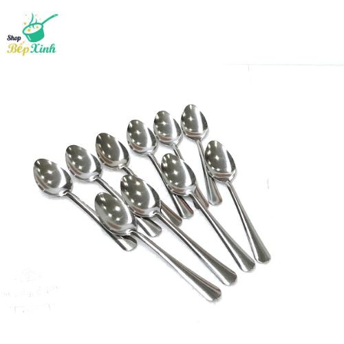 Bộ 10 muỗng ăn inox và 2 muỗng canh inox