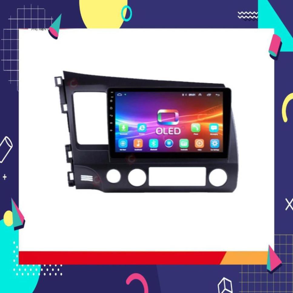 MÀN HÌNH ANDROID OLED C2 HONDA CIVIC 2007-2012 CẮM SIM 4G