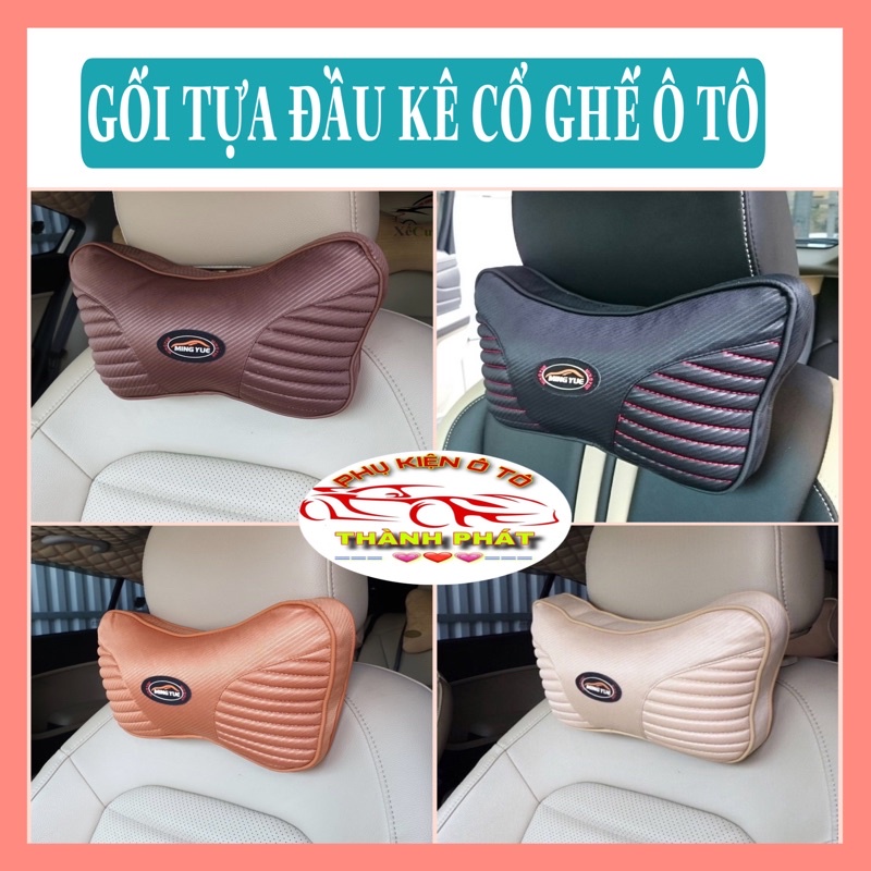 Combo 2 gối tựa đầu kê cổ ghế ô tô xe hơi tạo cảm giác thoải mái chống vẹo cổ và đầu