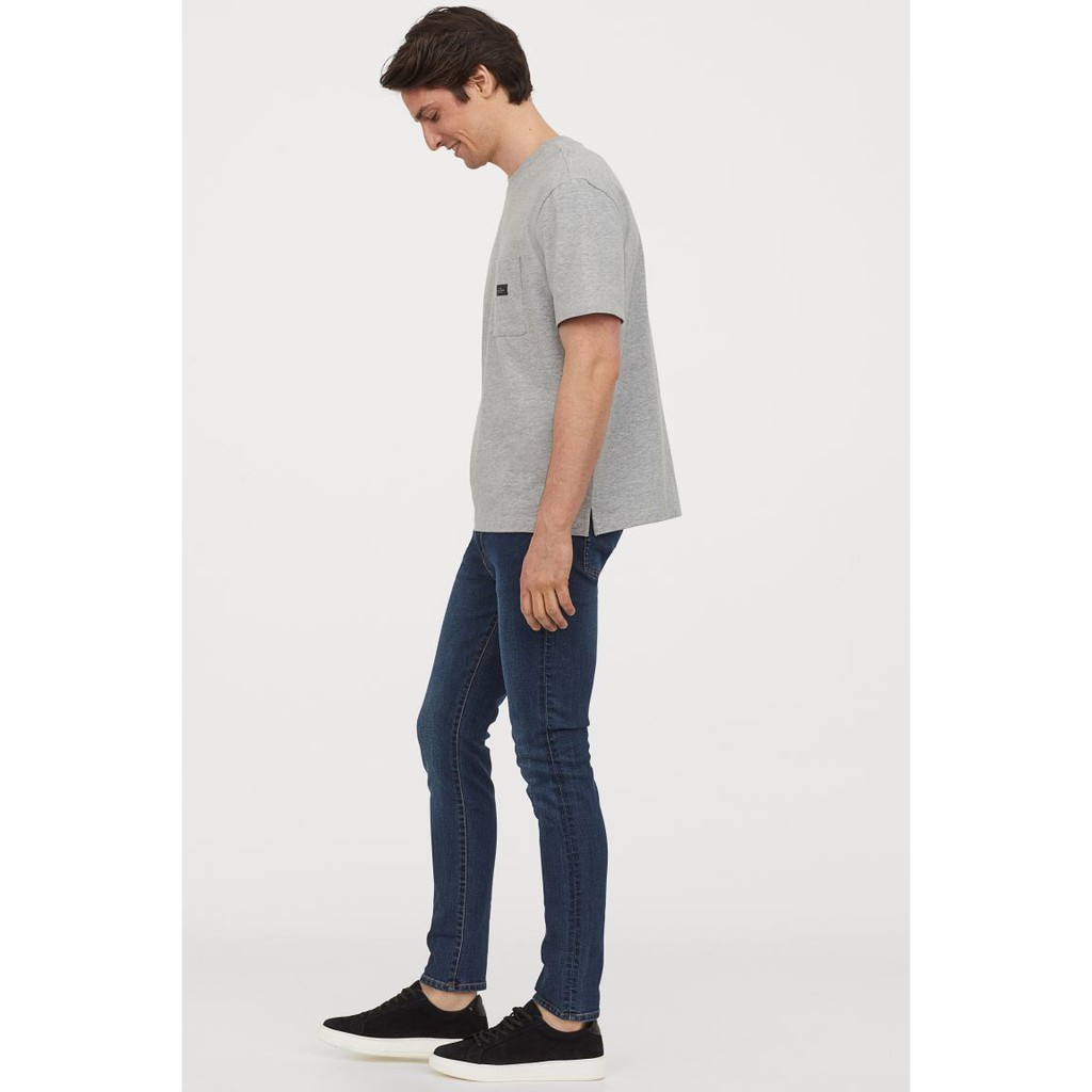 |Xịn ngon| Quần jean nam h&m skinny, vải co giãn cực kì đã