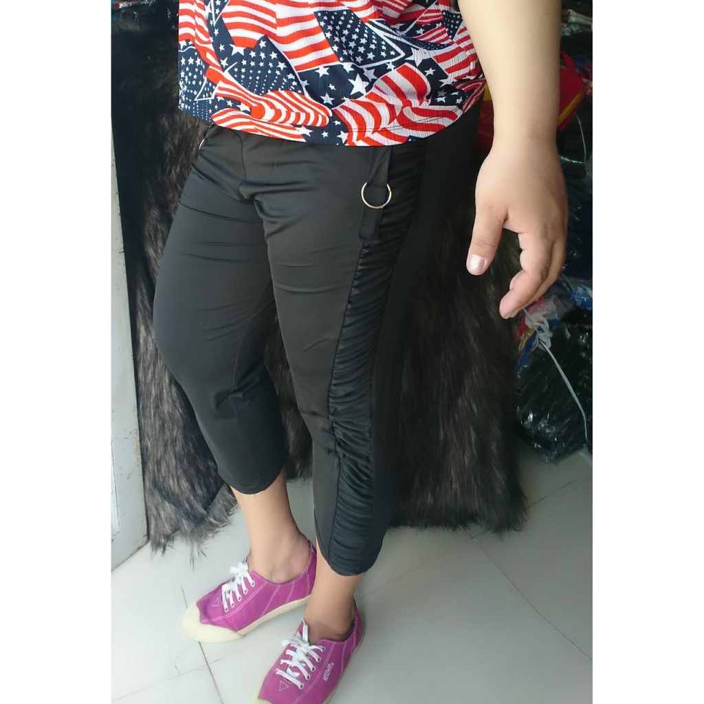 quần lửng phối khoen bigsize