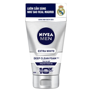 Sữa rửa mặt mud giúp sáng da & kiểm soát nhờn nivea men