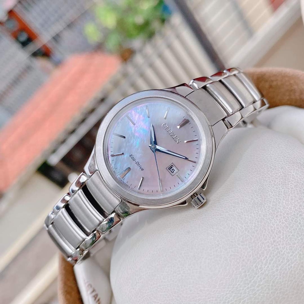 Đồng hồ nữ chính hãng Citizen EW2520-56Y Dòng Citizen Eco Drive -Máy pin-Kính cứng