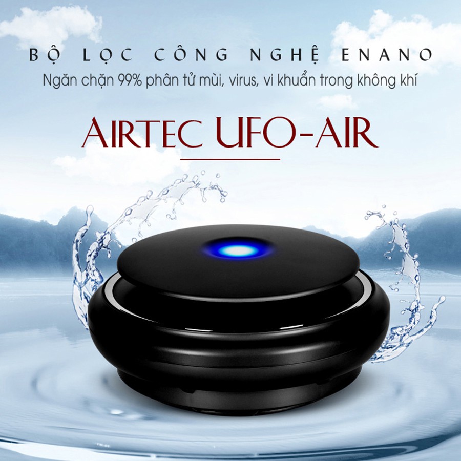 Máy Lọc Không Khí Airtec UFO-AIR - Nhập Khẩu Hàn Quốc (Cho Không Gian Dưới 30m2)