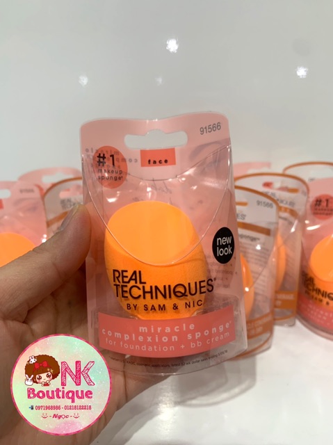 Bông Mút Trang Điểm Real Techniques By Sam & Nic Miracle Complexion Sponges