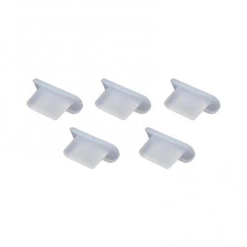 Bộ 5 Nút Silicone Chống Bụi Cho Lỗ Cắm Tai Nghe/Điện Thoại/Máy Tính Bảng