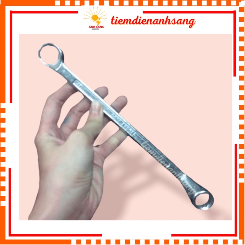 Cờ lê 2 đầu vòng YETI - cong 45 độ lục giác