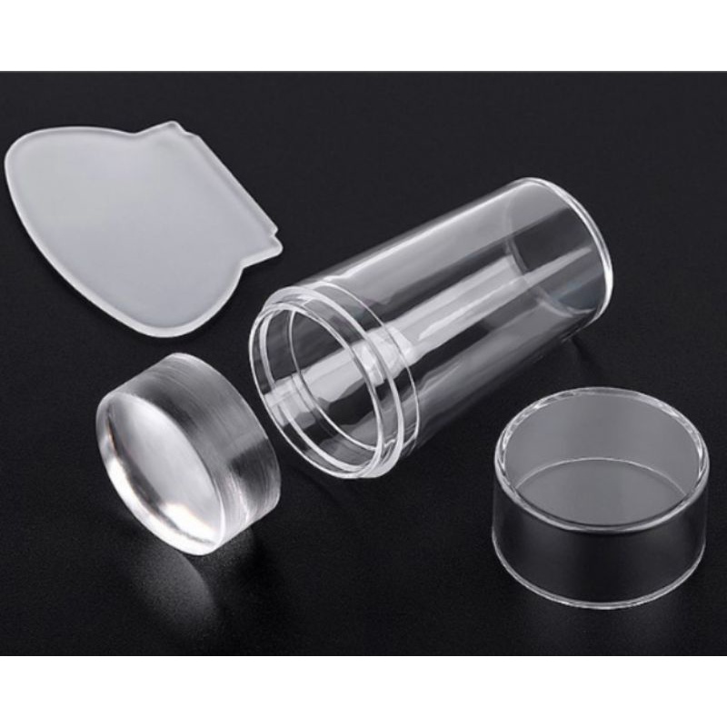 Con dấu silicon in hình lên móng tay ,đầu in nail