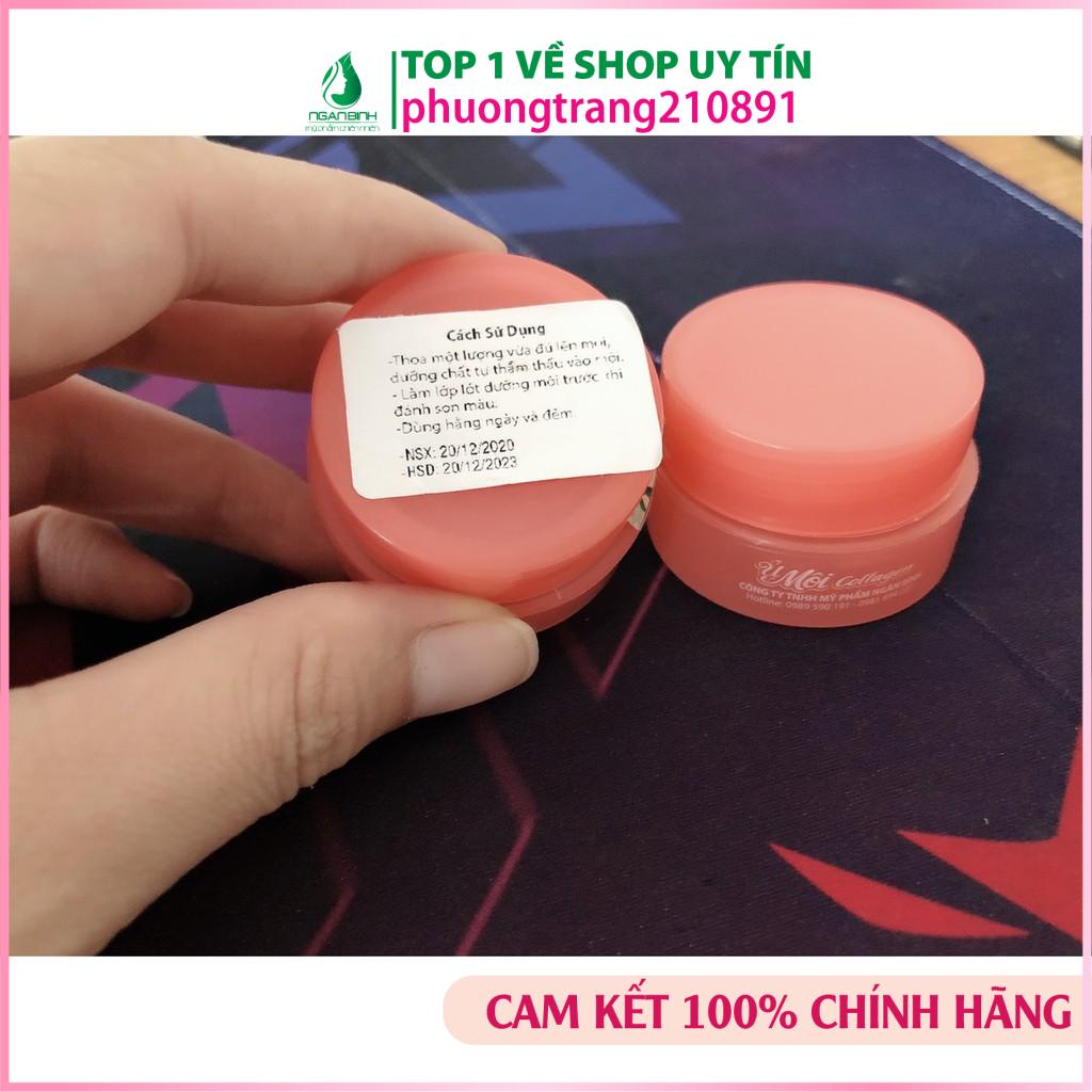 mặt nạ ủ môi collagen thâm môi