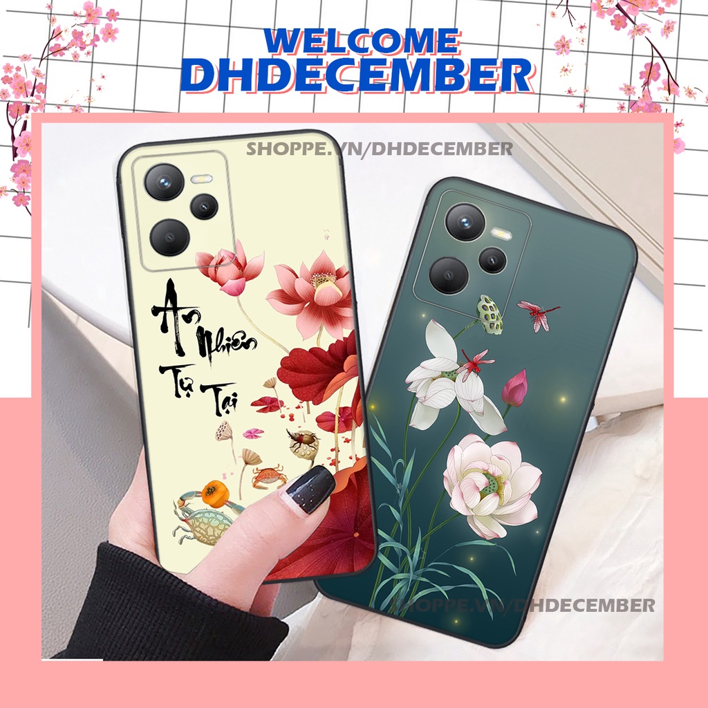 Ốp lưng Realme C35 in hình thư pháp tâm an vạn sự an ,mã đáo thành công SIÊU CHẤT