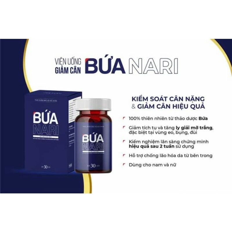 Hô Trợ Giảm Béo Bứa NARI