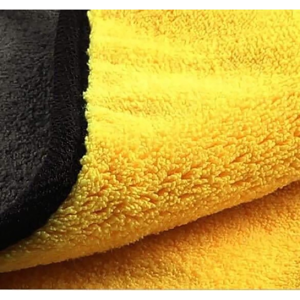 Khăn lau đa năng cao cấp oto xe hơi Microfiber siêu thấm không rụng lông - Hàng loại 1