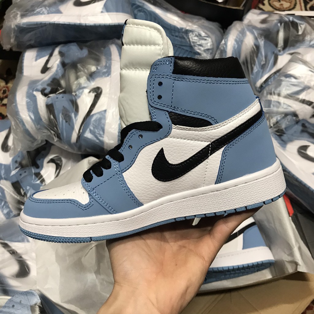 [Mã FAGREEN245 giảm tới 30K đơn 99K] [KELLY SNEAKERS] Jordan 1 High University Blue ( Ảnh thật + Hàng Sẵn ) | BigBuy360 - bigbuy360.vn