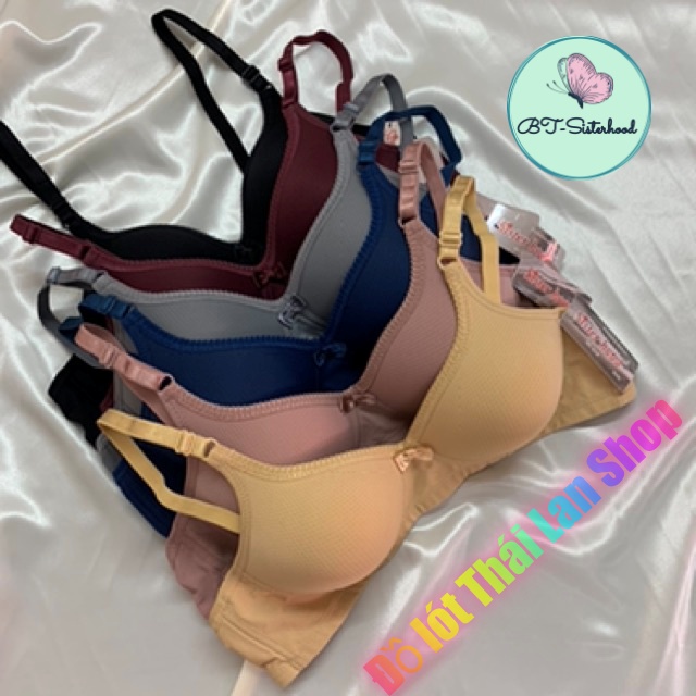 Áo ngực THÔNG HƠI Thái Sisterhood không gọng không đệm mút, áo lót Sister Hood 6328, LAVENUSA, LOT STORE