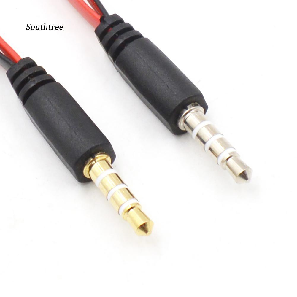 Dây cáp âm thanh chuyển đổi 1 đầu đực sang 2 đầu cái 3.5mm