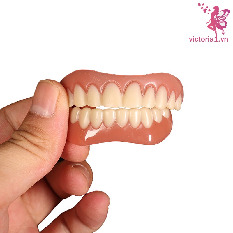 1 Pcs Simulation False Tooth Cover Natural Perfect Instant Smile Veneers For Men Women